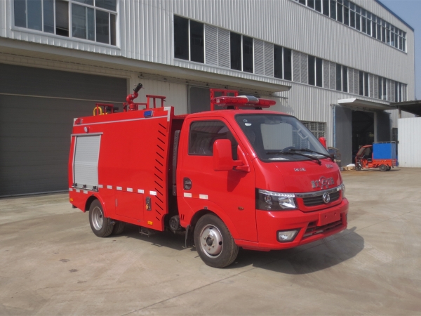 途逸單排水罐消防車(chē)（藍(lán)牌）
