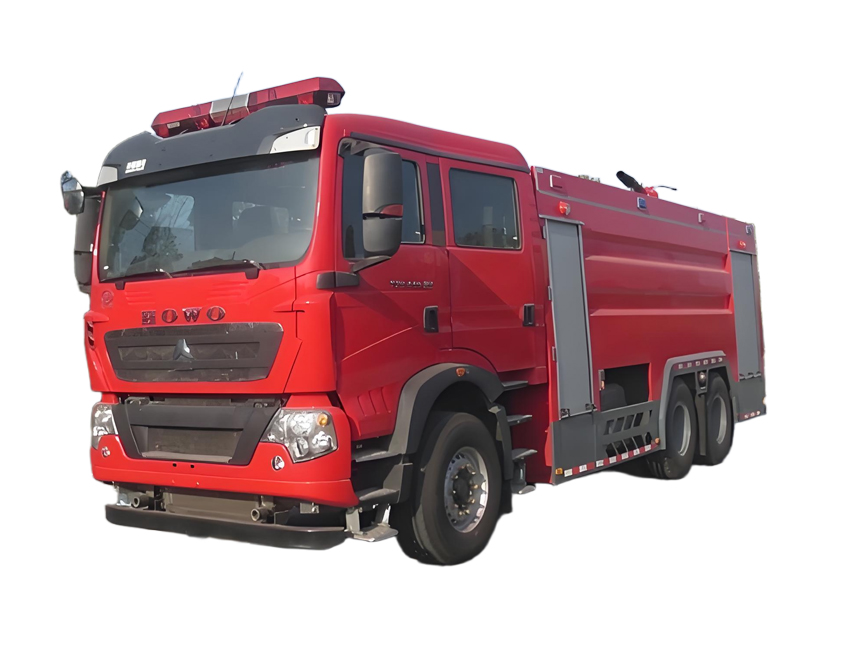 豪沃16噸泡沫消防車(chē)