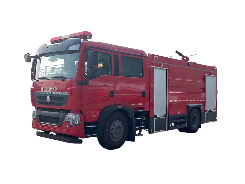 豪沃8噸水罐消防車